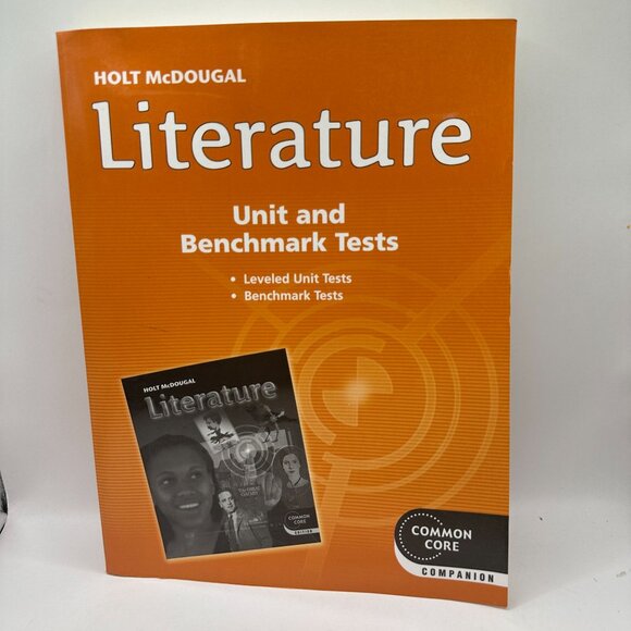 Holt McDougal Literature Unit & Benchmark Tests Common Core Companion - Picture 1 of 4
